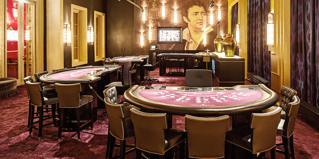 Gaming tables at Casino Baden-Baden