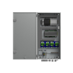 Frontansicht IF-Verteiler für 4 Türen geöffnet