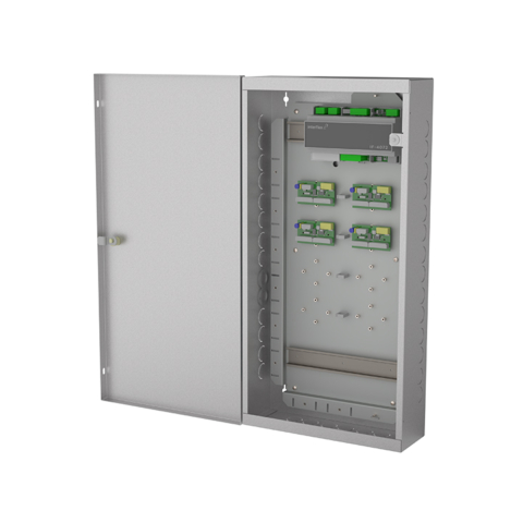 Halb-Seitenansicht Controller IF-4077 geöffnet