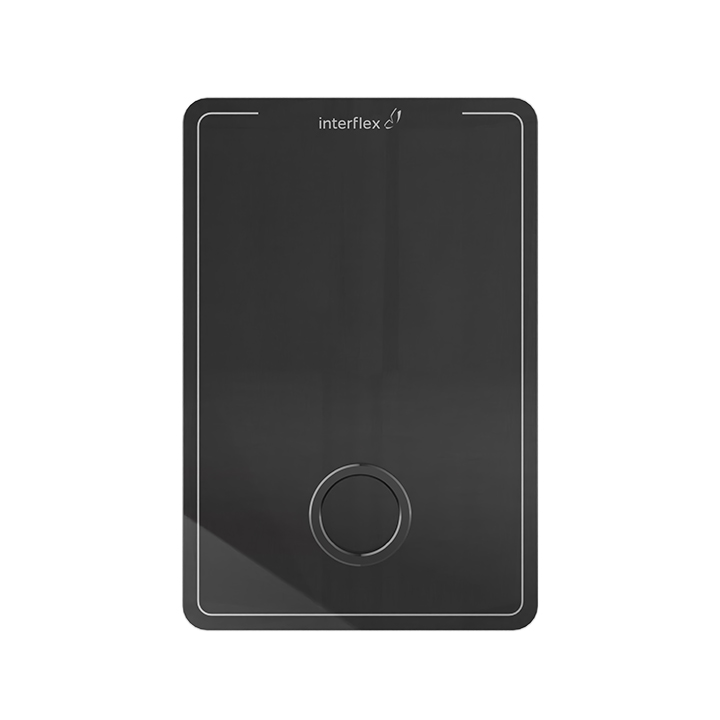 Frontansicht Zutrittsterminal IF-800 Outdoor in schwarz