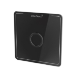 Halb-Seitenansicht Zutrittsterminal IF-800 in schwarz