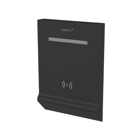 Halb-Seitenansicht Terminal für Zutrittskontrolle IF-810