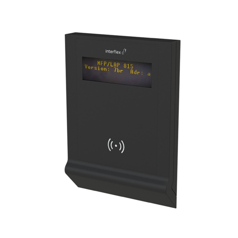 Halb-Seitenansicht Terminal für Zutrittskontrolle IF-812