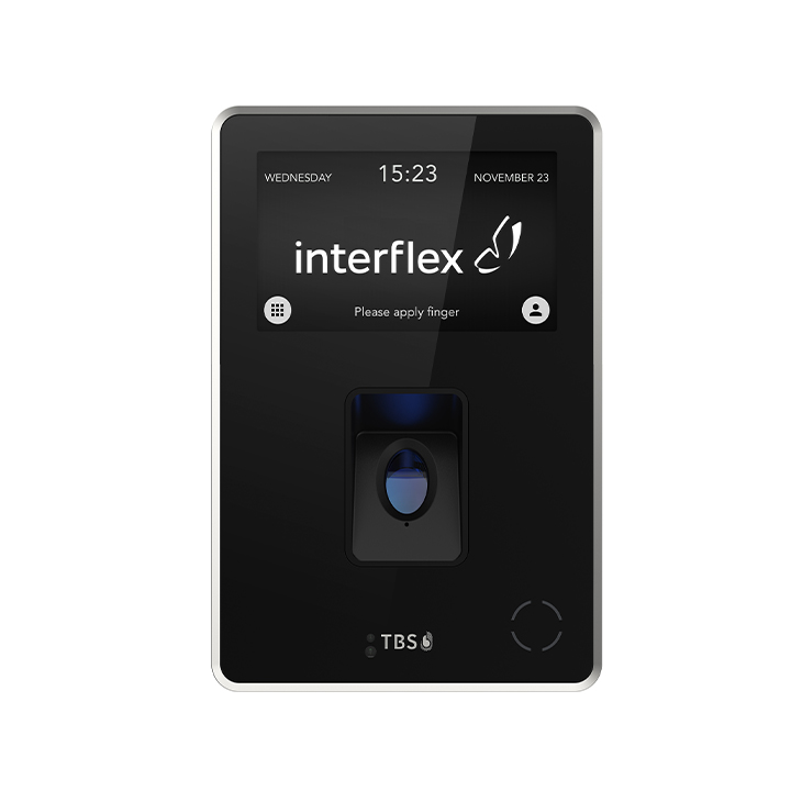 Frontansicht Fingerabdruckscanner 2D IRON