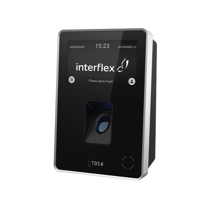 Halb-Seitenansicht Fingerabdruckscanner TBS 2D IRON