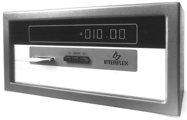 Erfassungsterminal für das System 256 von Interflex